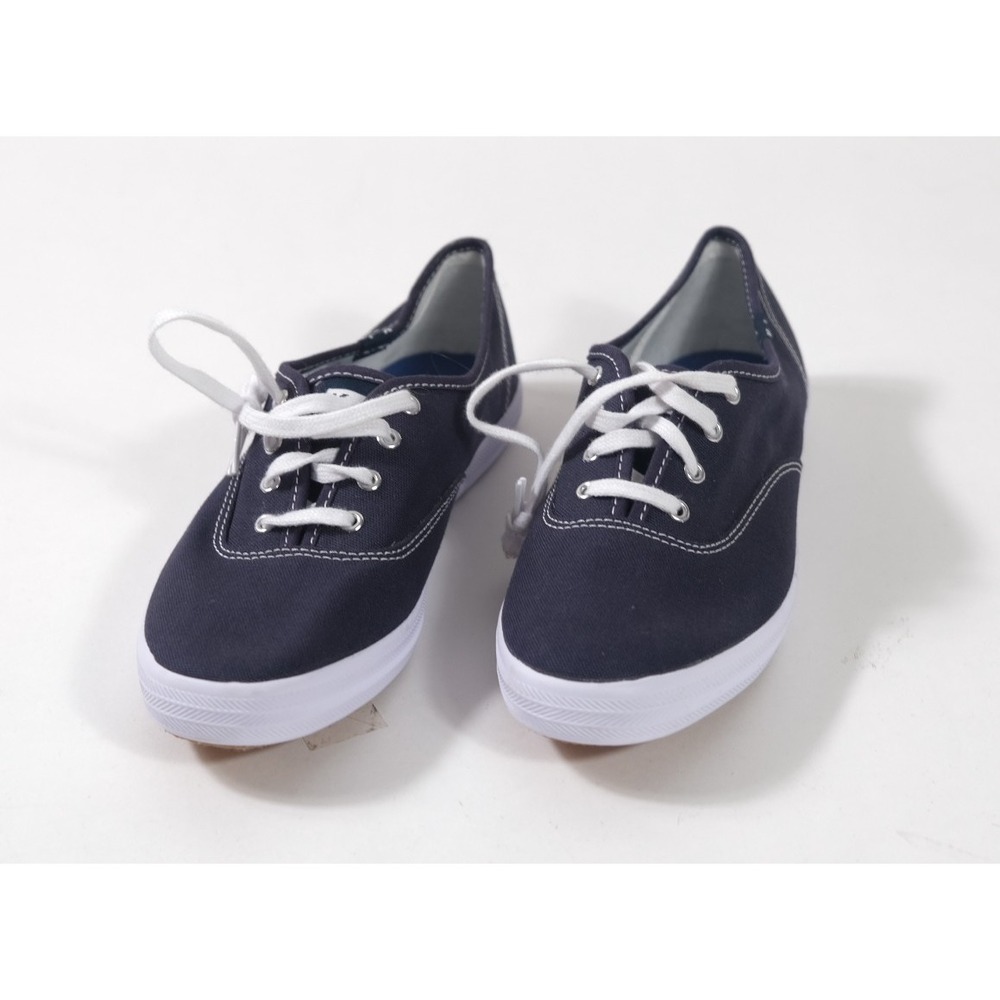 Keds Sneakers Women 8 Navy Champion WF34200 Low Top Canvas Lace Up Casual